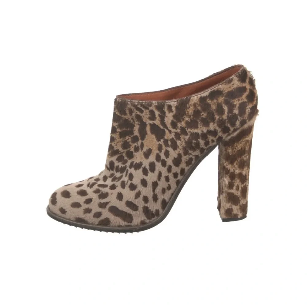 Lanvin Ponyhair Ankle Boots - Picture 2 of 5